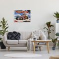 thumbnail image 3 of Stupell Industries Bone to Surf Dogs Transportation Painting White Framed Art Print Wall Art, 30 x 24, 3 of 9