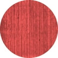 thumbnail image 1 of Ahgly Company Indoor Round Abstract Red Contemporary Area Rugs, 6' Round, 1 of 4