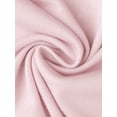 thumbnail image 7 of DARING DIVA Women's Solid Pajama Sets Short Sleeves Cute Soft Elastic L Light Pink, 7 of 7