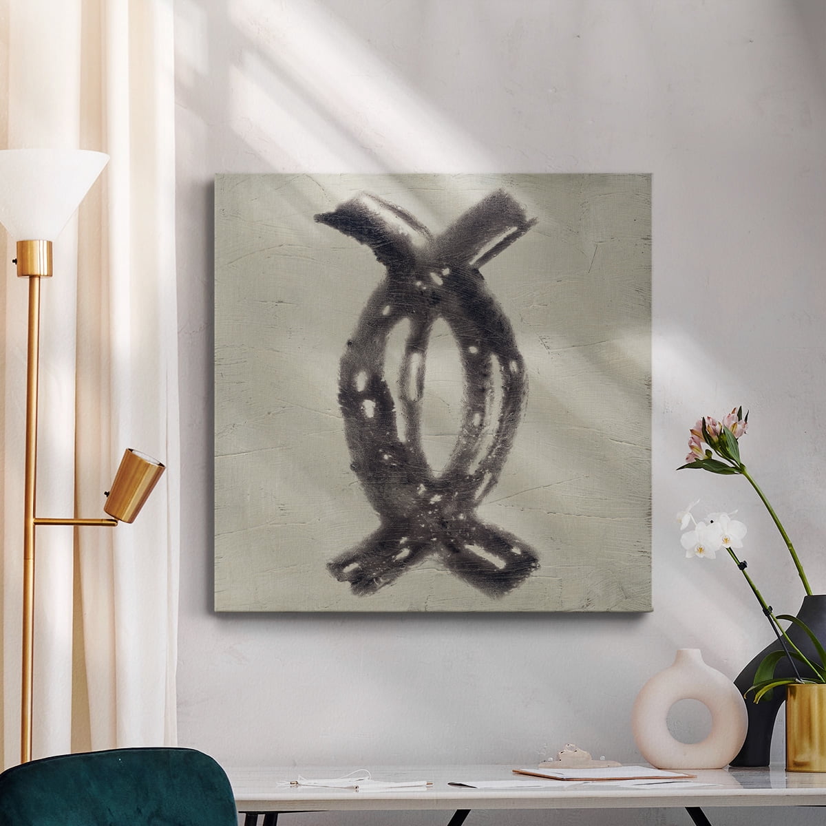Wexford Home The Seven Principles IV-Premium Gallery Wrapped Canvas, 32" x 32" - Ready to Hang