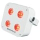 thumbnail image 2 of Lámpara LED de lavado Rockville RF4 V2 RGBWA+UV, paquete de 4 unidades, color blanco, 2 of 9