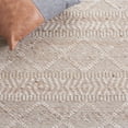 thumbnail image 6 of SAFAVIEH Marbella Devereux Striped Area Rug, Natural/Beige, 6' x 6' Round, 6 of 8