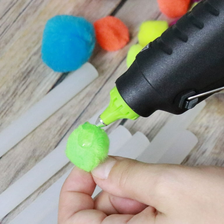 SHALL Full Size Hot Glue Sticks, 0.43” Dia x 8” Long, 70-Pack Clear Hot  Melt Glue Gun Sticks for All-Temp Glue Guns, Multipurpose for Kids Adults  DIY