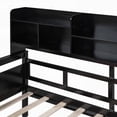 thumbnail image 5 of Twin size Daybed featuring Elegant Design & Extra Storage, Espresso, Vietnam Made, 5 of 17