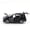 lei black, variant on (Bagged) 1/36 scale replica of 570 off-road toy car, die-cast metal, boy's toy, four openable doors and pullback function.