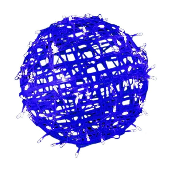 DefiDgd Christmas Ball Lights Solar Powered Outdoor Decoration,Hanging Tree Lights Ball Lights,Waterproof Glow Ball Lights for Party Yard Porch Eave Patio Xmas Decorations(Blue)
