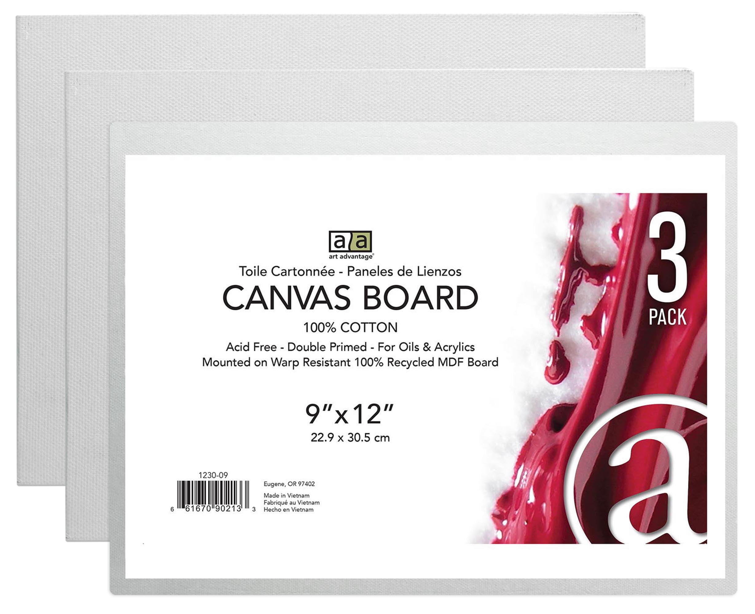 Art Advantage Canvas Board Recycled MDF 12x12, 1 - Fry's Food Stores