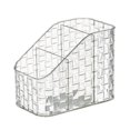 thumbnail image 1 of JIEMUCES Clear Makeup Brush Holder Storage Box Large Capacity Multiple Compartments Pencil Holder Desk Cosmetic Organizer, 1 of 8
