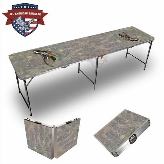 Mallard Camo 8ft Tailgate Table