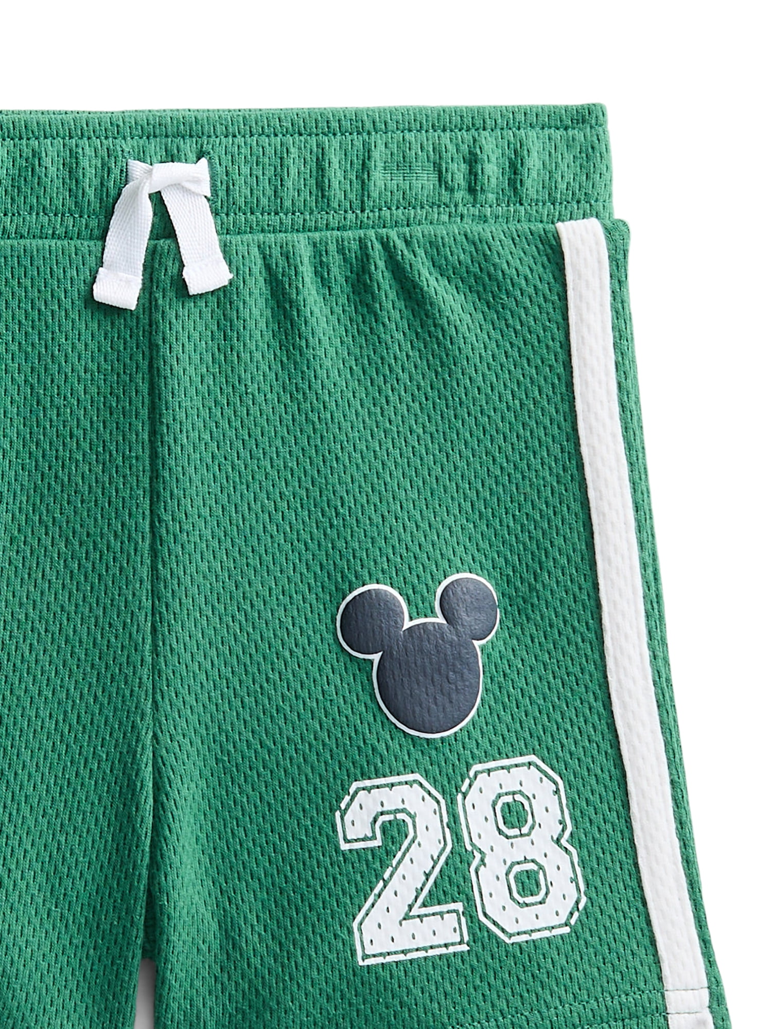 Mickey Mouse Baby Boys Athletic Graphic T-Shirt and Shorts Set, 2-Piece, Sizes 0/3M-24M