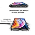 thumbnail image 5 of iPhone SE 2020 / iPhone 12 12 Pro Max / 11 11 Pro Max / XR X XS XS Max / 7 8 Plus Case, Njjex iPhone X Crystal Clear Shock Absorption Technology Bumper Soft TPU Cover Case for Apple, 5 of 5