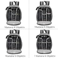 thumbnail image 4 of DSLR/SLR Camera Backpack, Multi-functional with Tripod Holders, Ultra Lightweight, Adjustable Shoulder Straps, All Weather Protection for Adults (One Size), 4 of 6