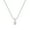 White Gold, variant on Collection 0.50 Cttw Oval Solitaire Lab Grown White Diamond 4 Prong Pendant Necklace with 18 inch Silver Chain for Women in 14K Solid White Gold