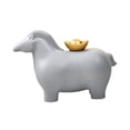 thumbnail image 3 of Estatua de caballo de dinero, decoración de mesa, adorno decorativo de animal, inauguración de la casa Gris, 3 of 9