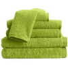 True Colors Bright Towel Set - 6-Piece, Lime