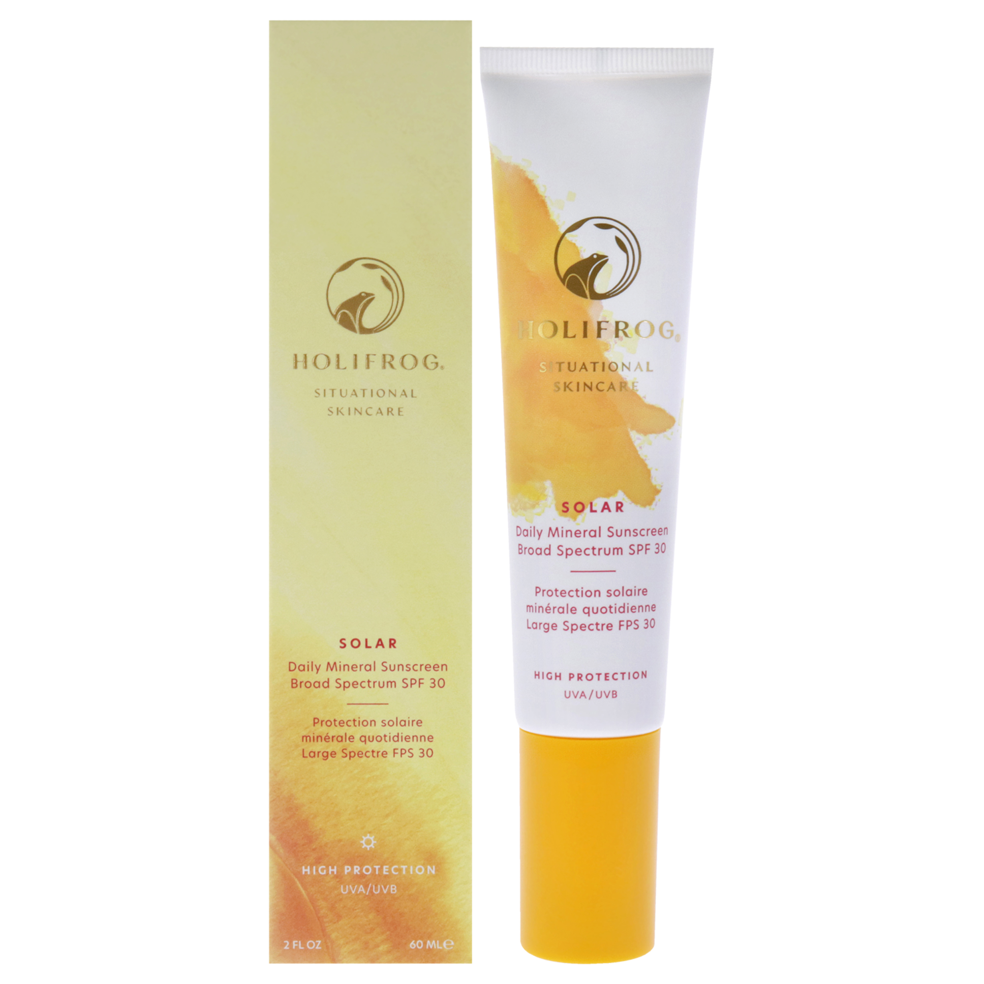 Solar Daily Mineral Sunscreen SPF 30 por HoliFrog para mujeres - 1 oz ...