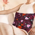 thumbnail image 4 of Hysterectomy Pillow, c Section Pillow Abdominal Pillow Post Surgery Recovery Gifts for Women with Pocket for Ice/Hot Packs After Hysterectomy c-Section Abdominal Surgery-Heart, 4 of 6