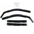 thumbnail image 6 of Rain Guards for Ford Maverick 2022-2025, Front/Rear Window Deflectors Black, 6 of 7