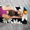 thumbnail image 5 of Daisy Gym Towel with Storage Bag, 72.8"x26.8", Suitable for Yoga, Pilates, Fitness, Yoga Blanket, Yoga Towels, Yoga Mat Towel, 5 of 6