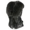 Black Women's Plus Size Jackets, Faux Fur Warm Winter Outwear Jackets ...