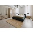 thumbnail image 4 of Ahgly Company Indoor Rectangle Mid-Century Modern Light Brown Oriental Area Rugs, 3' x 5', 4 of 6
