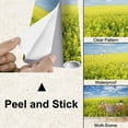 thumbnail image 4 of Peel and Stick Wallpaper Canvas XXXL bright canola field Modern Art Wall Mural Decor Self Adhesive and Removable 100in x 144in, 4 of 7