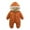 Brown, variant on Odeerbi Baby Infant Boys Girls Clothes Winter Jumpsuit Baby Romper 2025 Fashion Solid Color Cute Thickening Keep Warm Bear Ear Jumpsuit Brown 9-12 Months