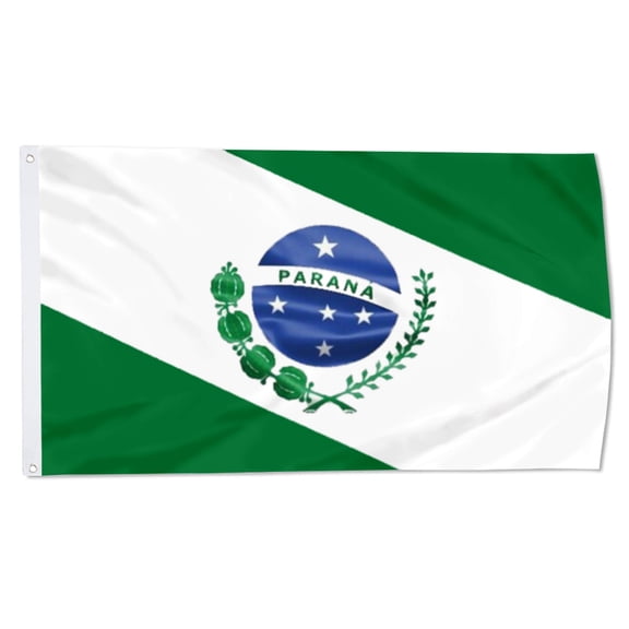 2but Parana flag, Brazil Flags Polyester 3x5 FT Indoor Outdoor Banner