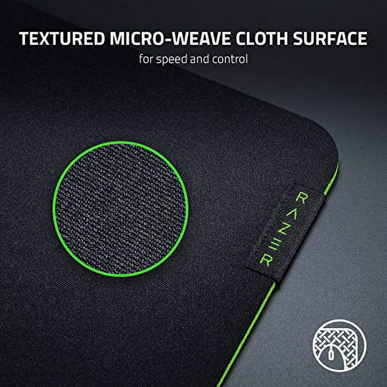 Razer Gigantus v2 Cloth Gaming Mouse Pad Medium Thick High Density Foam Non Slip Base Classic Black