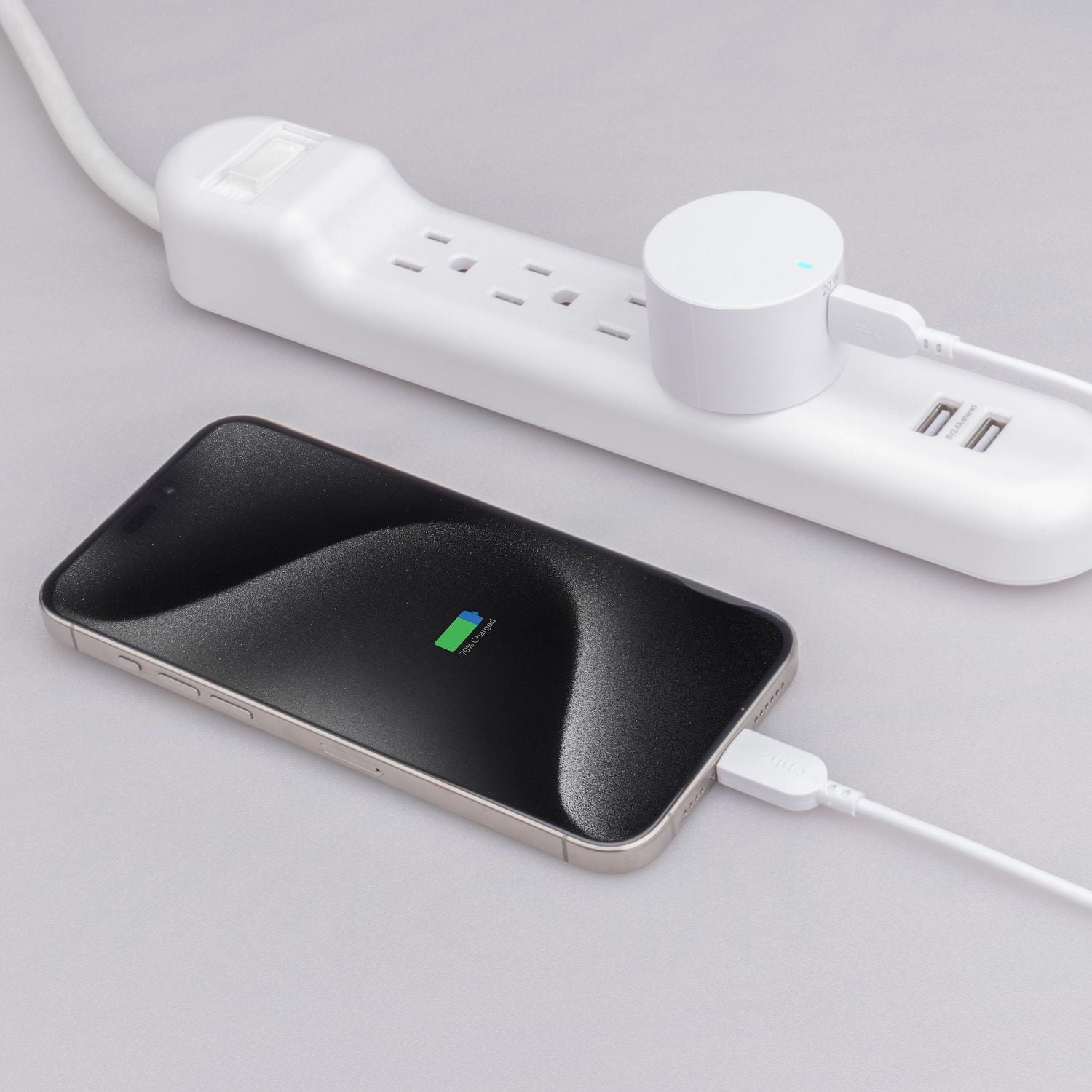 Trousse murale de chargement rapide certifiée USB avec Power Delivery de 20 W de onn. pour téléphones intelligents Câble USB-C de 0,9 m /3 pi