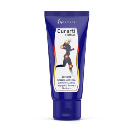 Plameca Curarti Creamy Gel Tube | 100 ml | Soothing Gel for Skin Relief | Blue