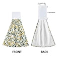 thumbnail image 3 of Yayeee Kitchen Hanging Hand Towels Set of 2 with Loop Bathroom Absorbent Tie Towel, Autumn Greenery, 3 of 7