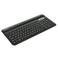 thumbnail image 2 of Targus Multi-Device Bluetooth Antimicrobial Keyboard with Tablet/Phone Cradle, Black- AKB867US, 2 of 12