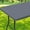 Grey, variant on Smiry Rectangle Picnic Tablecloth, Waterproof Wipeable Table Cloth, Washable Elastic Table Cover for Outdoor and Indoor, 30"x72", Black