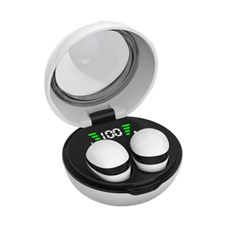 RBCKVXZ Bluetooth 5.3 In Ear Directional Sound Transmission Intelligent Noise Reduction and Ultra Long Battery Life Wireless Bluetooth Earphones Birthday Gifts White