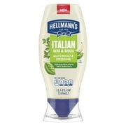 Hellmann's Italian Herb & Garlic Mayonnaise Dressing, 11.5 fl oz Bottle