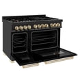 thumbnail image 3 of ZLINE KITCHEN AND BATH RABZ48CB professional gas range, 3 of 5