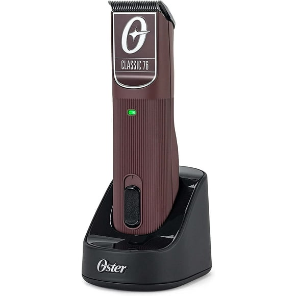 Oster Professional Cordless Classic 76 Hair Clipper with Lithium-ion Battery, Detachable Blade