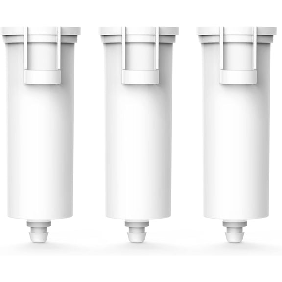 AQUA CREST C33 Ice Maker Water Filter, Replacement for GE® Opal Nugget Ice Maker Filter, P4INKFILTR, NSF 42&372 Certified, 3 Pack