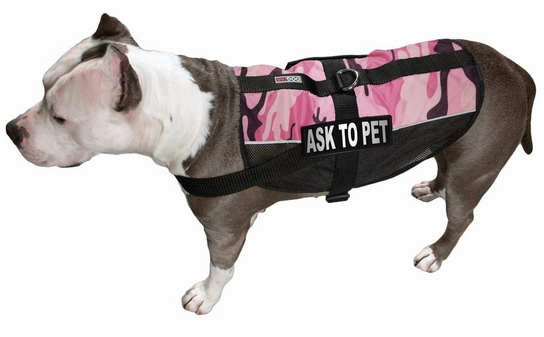 Custom Personalized Removable Patch (2 per pack) Tag For Dog Harness and Collar