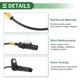 thumbnail image 3 of Sensor de velocidad de rueda ABS Unique Bargains Sensor ABS Sistema de frenos antibloqueo No.8954260060 para Toyota Land Cruiser 2010-2016 Frontal Derecho, 3 of 7