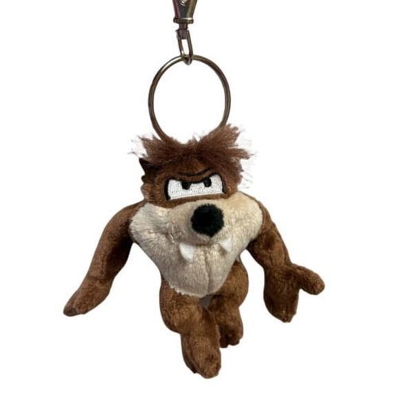 Wile E Coyote Plush Keychain Key Chain Ring Backpack Clip Easter Valentine New