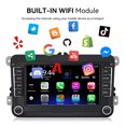 thumbnail image 4 of Becaristey Android 13 Car Stereo For Passat Golf Navigation GP-S Car-play Car Radio Car Multimedia Player Easy To Install, 4 of 6