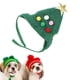 thumbnail image 4 of Sudadera con capucha y forma de árbol de Navidad para mascotas, color naranja, de algodón, para invierno. Verde L, 4 of 9
