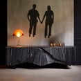 thumbnail image 3 of LaModaHome Exclusive Beloved Metal Wall Art – Durable & Artistic Metal Wall Art for Home and Office Decor, Perfect for Any Interior Design Aesthetic, 3 of 5
