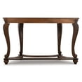 thumbnail image 6 of Signature Design by Ashley Traditional Norcastle Sofa/Console Table  Dark Brown, 6 of 9