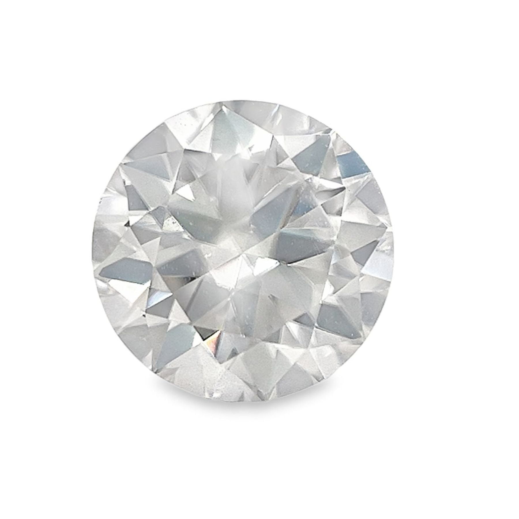 Certified Real 1.5 Carat Moissanite Round Shape Brilliant Cut 8 mm Loose Gemstone April Birthstone