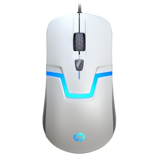Ratón para juegos HP con cable de alto rendimiento con LED de 7 colores