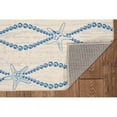 thumbnail image 4 of Riverbay Furniture Transitional Washable Polyester 2'x8' Rug in Ivory, 4 of 6