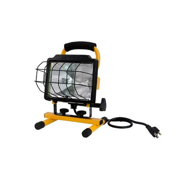 Utilitech 4500-Lumen Halogen Plug-in Stand Work Light